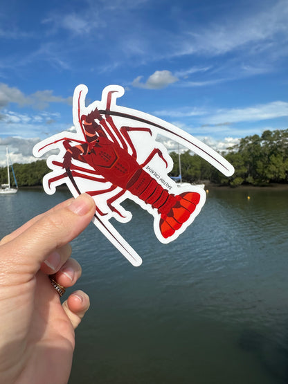 Sticker - Crayfish Rock Lobster