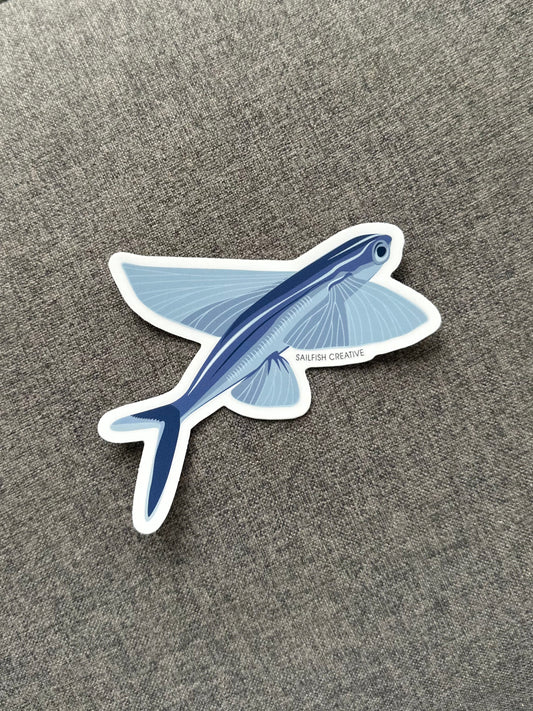 Sticker - Flying Fish