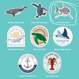 Sticker - Great White Shark