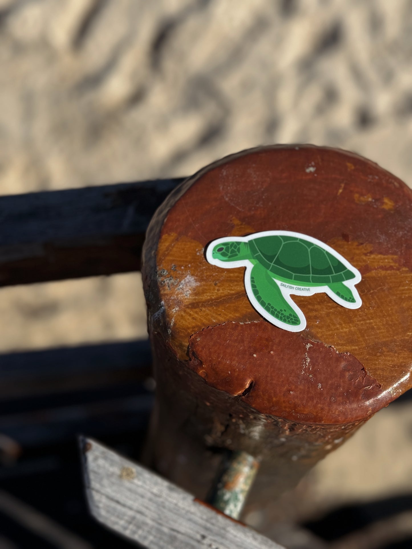 Sticker - Green Turtle