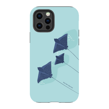 iPhone Tough Phone Case - Eagle Rays