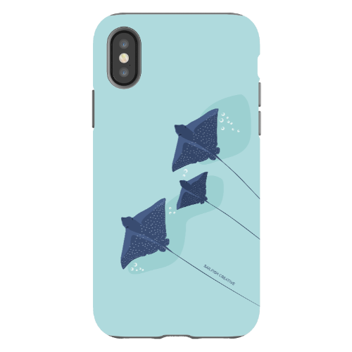 iPhone Tough Phone Case - Eagle Rays