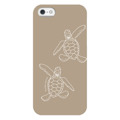 iPhone Tough Phone Case - Turtle Hatchlings Outline