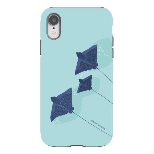 iPhone Tough Phone Case - Eagle Rays