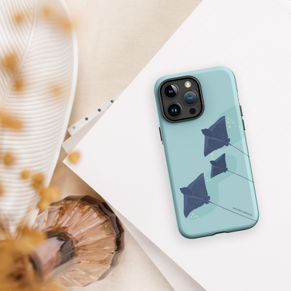 iPhone Tough Phone Case - Eagle Rays