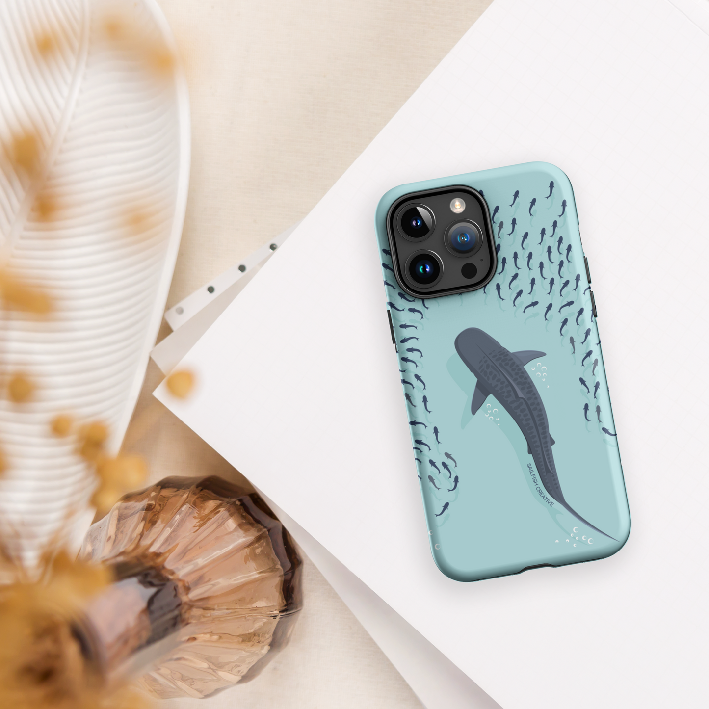 iPhone Tough Case - Tiger Shark