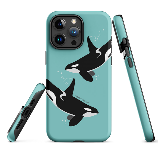 iPhone Tough Phone Case - Orca Killer Whale