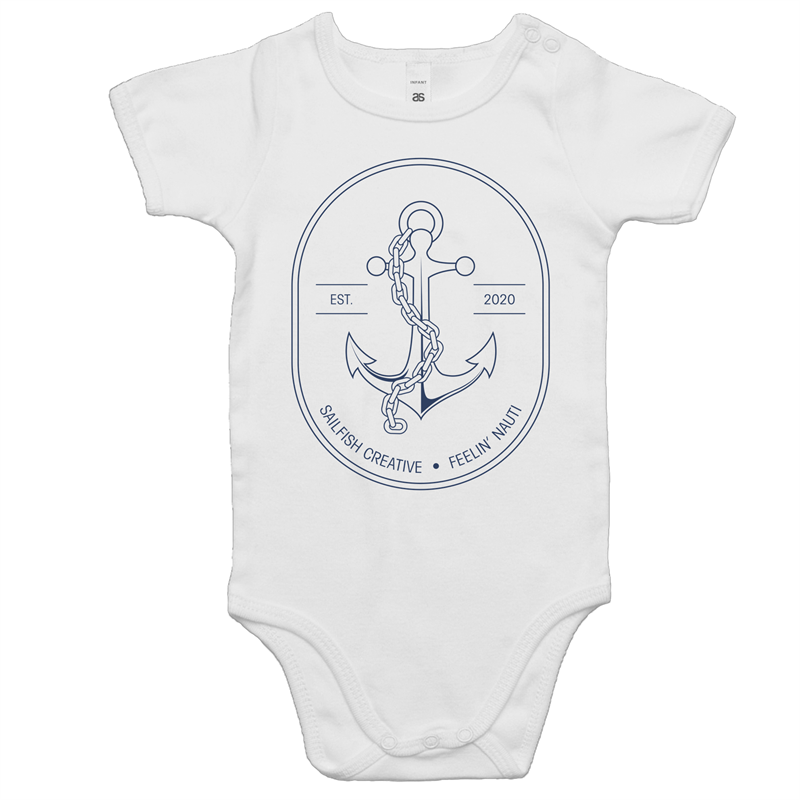 Feelin' Nauti - Baby Onesie Romper