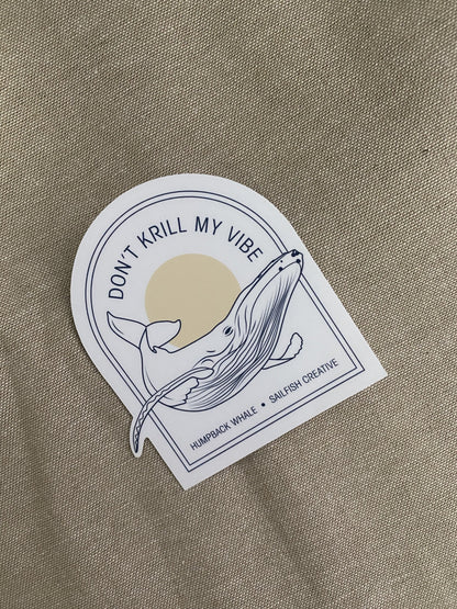 Sticker - Humpback Whale Pun