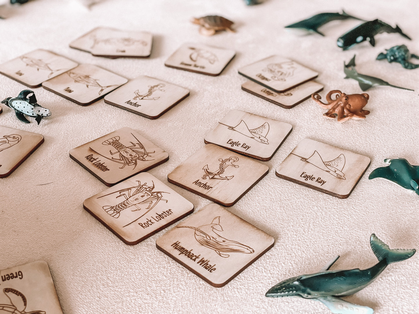 Wooden Memory Game