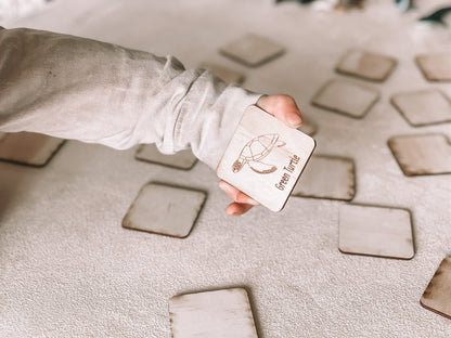 Wooden Memory Game